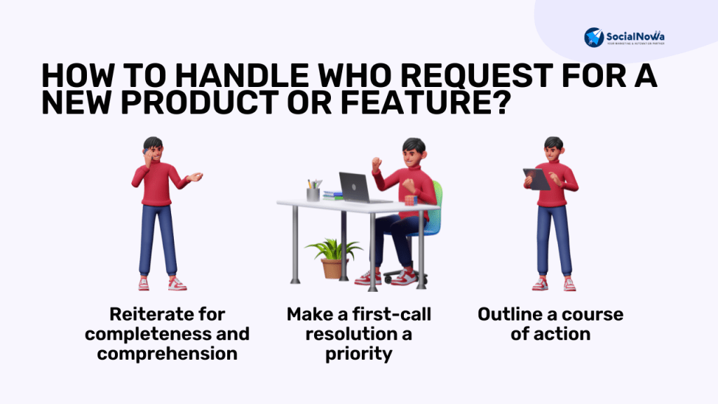 How to handle who Request for a new product or feature?