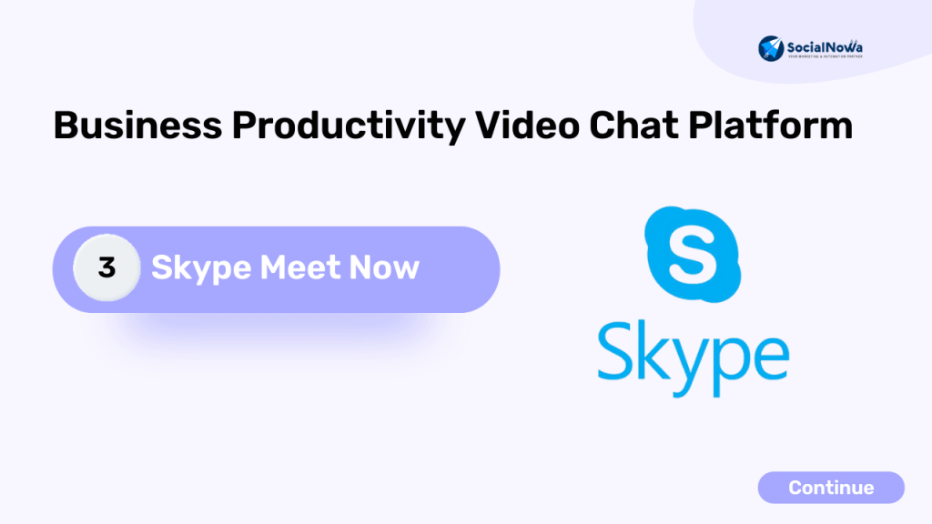 Skype Meet Now