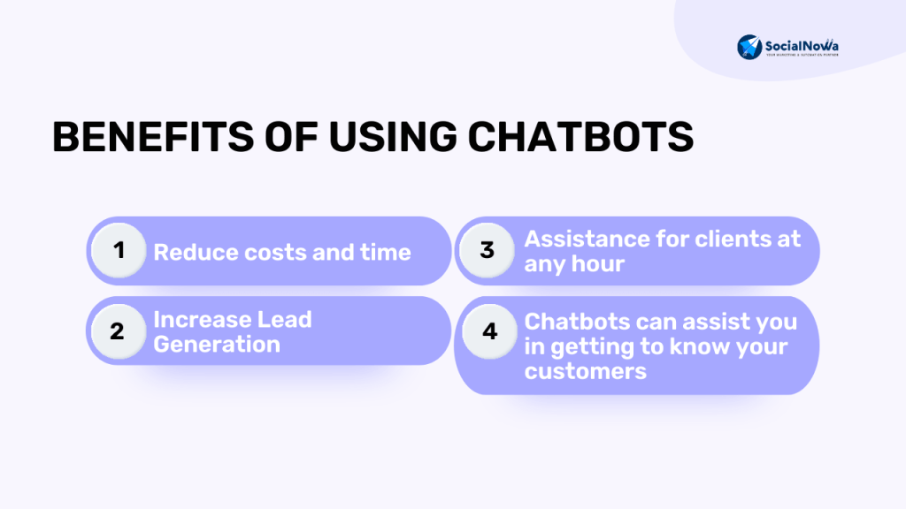 Benefits Of Using Chatbots