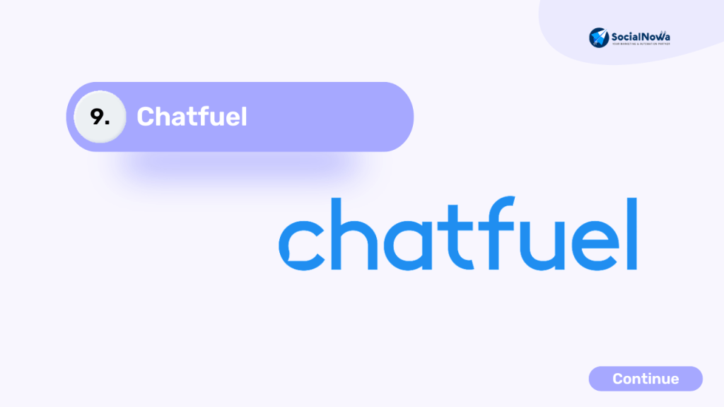 Chatfuel bots for sales