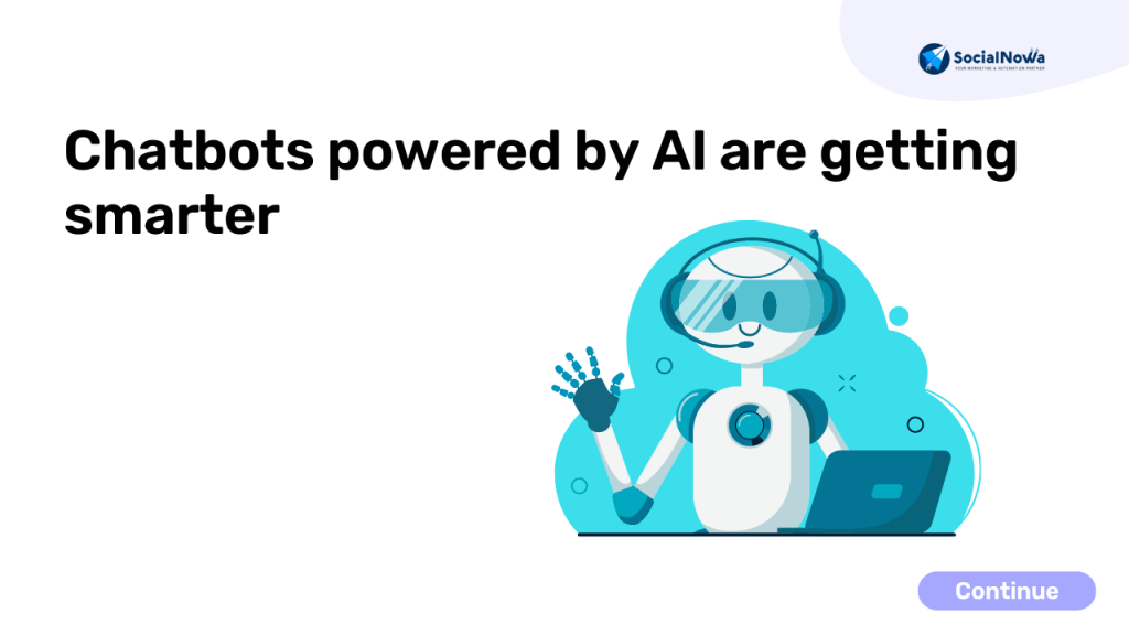 AI chatbot getting smarter