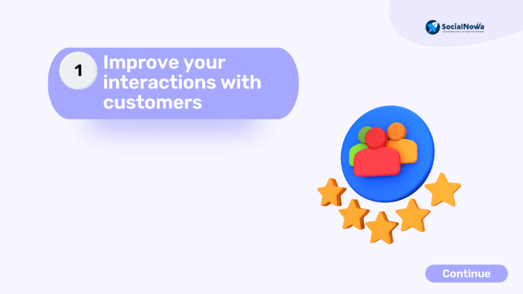 Improve your interactions with customers